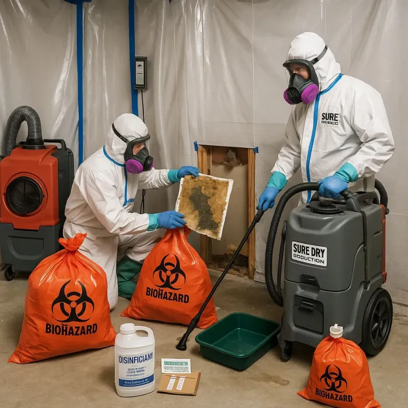 Contaminated Water Handling Protocols process in Quail Valley, CA
