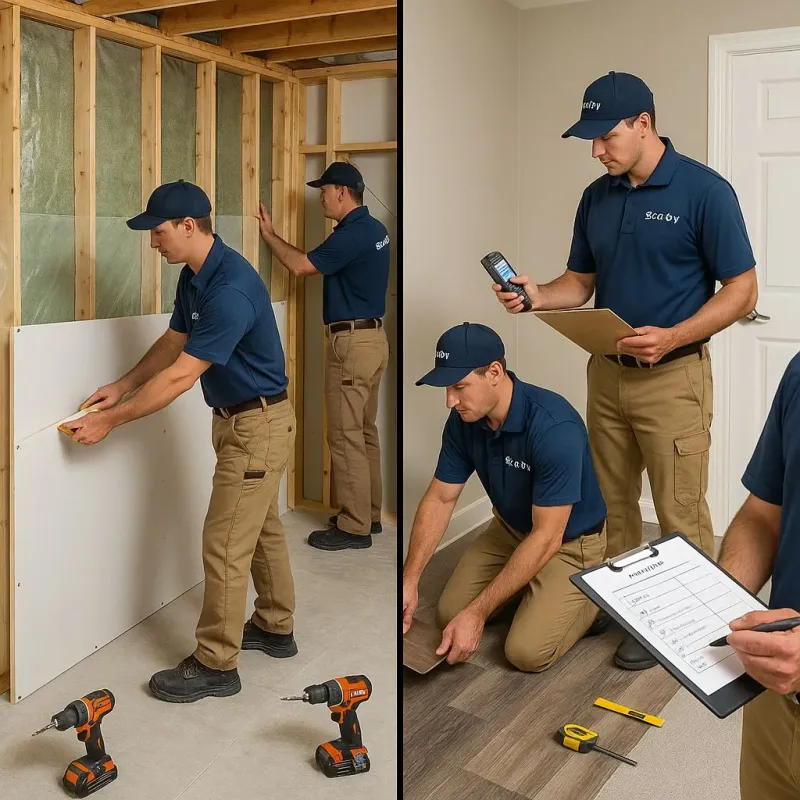 Repairs and Reconstruction process in Quail Valley, CA
