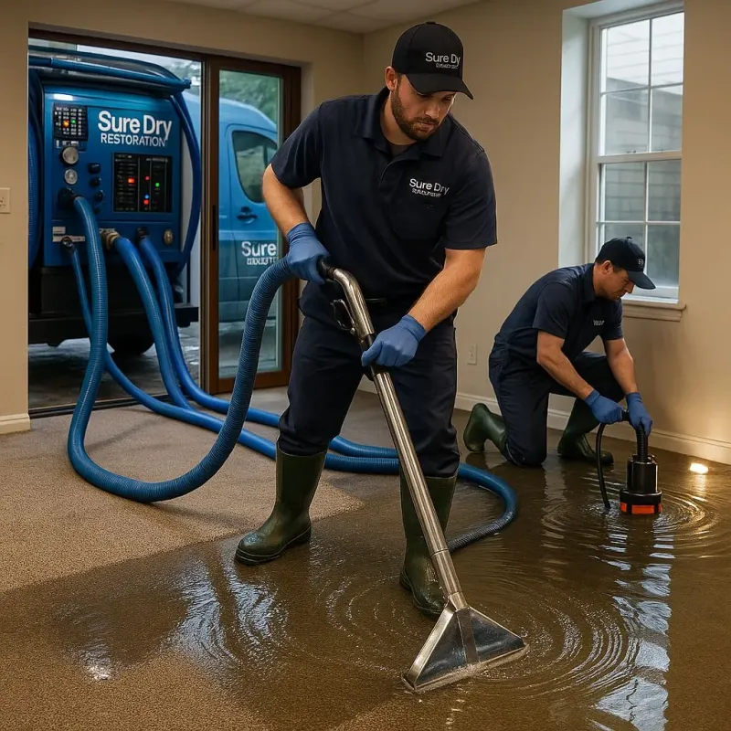 Water Extraction and Removal process in Quail Valley, CA